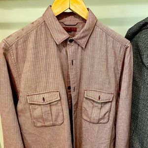 Button down t-shirt , very comfy, casual thread